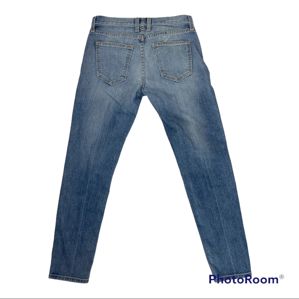 Jeans Current Elliot Womens The Fling Heirloom Repair Slim Boyfriend Jeans - Picture 14 of 14